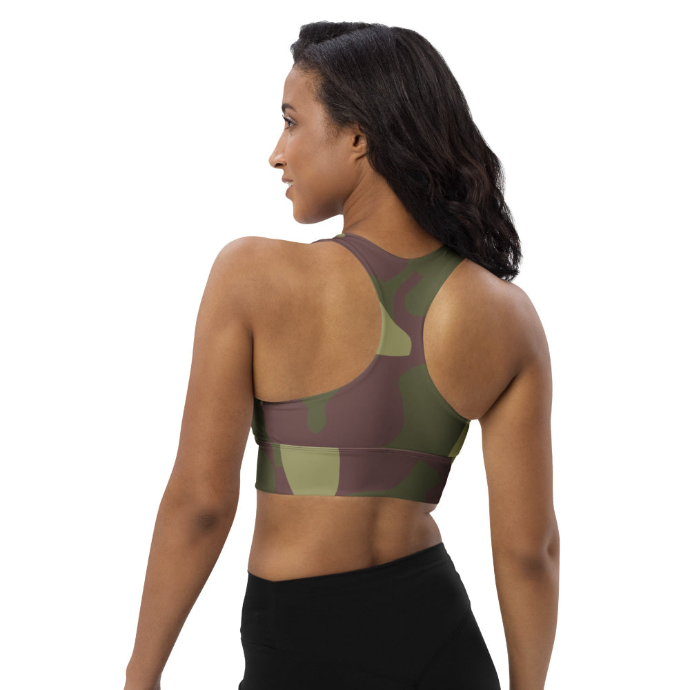 Finnish M62 CAMO Longline sports bra - Womens Sports Bra