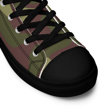 Finnish M62 CAMO Men’s high top canvas shoes - Mens High Top Canvas Shoes