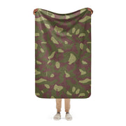 M62 Cucumber Relish CAMO Sherpa Blanket - 37″×57″