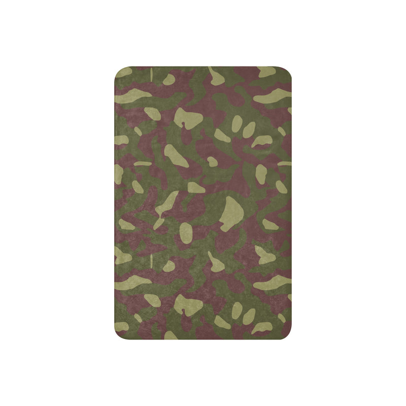 M62 Cucumber Relish CAMO Sherpa Blanket
