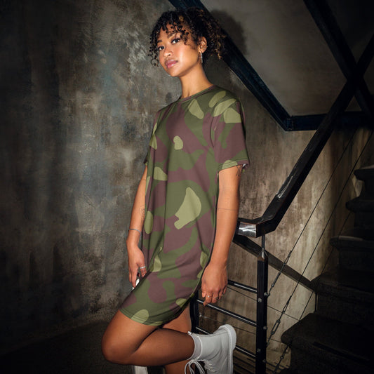 Finnish M62 CAMO T-shirt dress - 2XS - Womens T-Shirt Dress