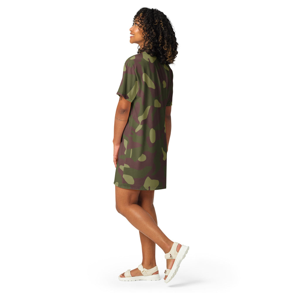 Finnish M62 CAMO T-shirt dress - Womens T-Shirt Dress