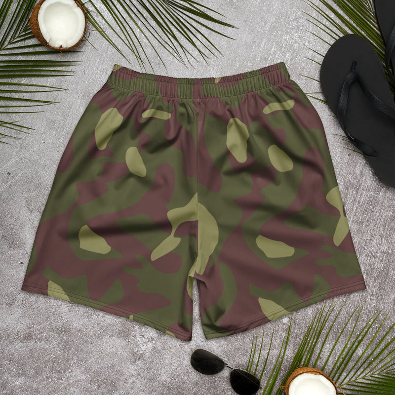 M62 Cucumber Relish CAMO Unisex Athletic Long Shorts