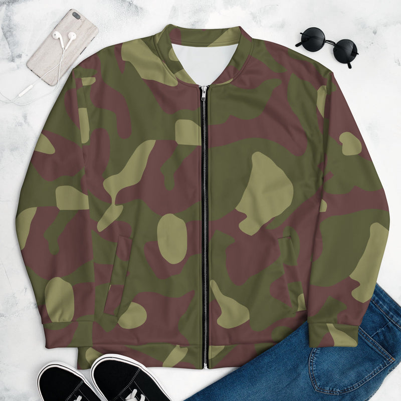 M62 Cucumber Relish CAMO Unisex Bomber Jacket - XS