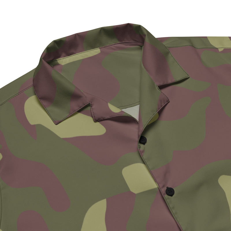 M62 Cucumber Relish CAMO Unisex Short-Sleeve Button Shirt - Button-Up