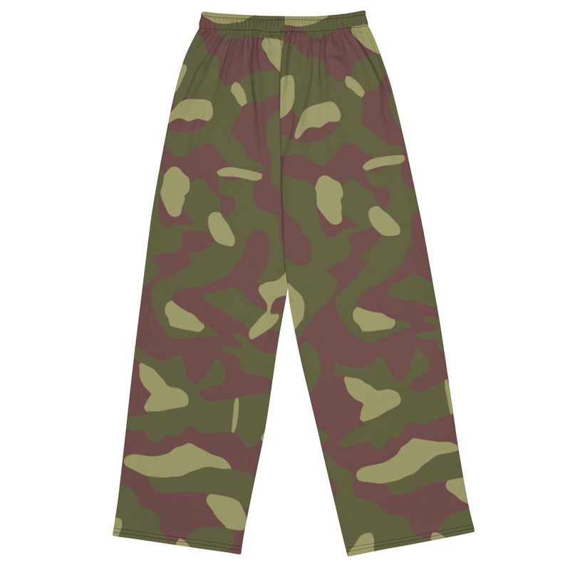 M62 Cucumber Relish CAMO Unisex Wide-Leg Leisure Pants - Pant