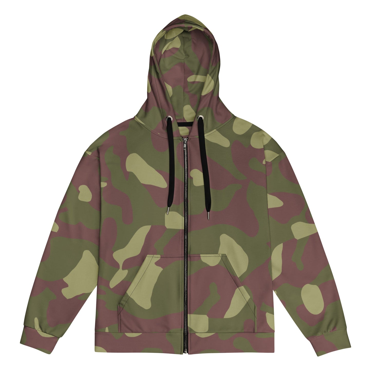 Finnish M62 CAMO Unisex zip hoodie - 2XS - Zip Hoodies