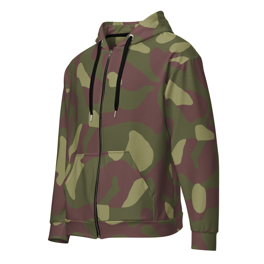 Finnish M62 CAMO Unisex zip hoodie - 2XS - Zip Hoodie