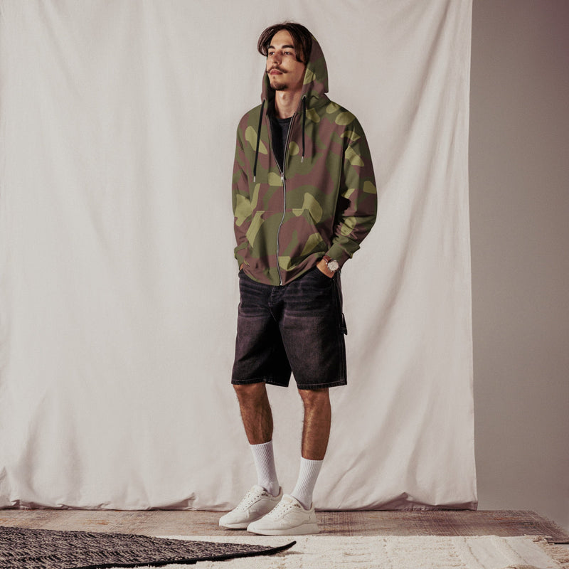 M62 Cucumber Relish CAMO Unisex Zip Hoodie