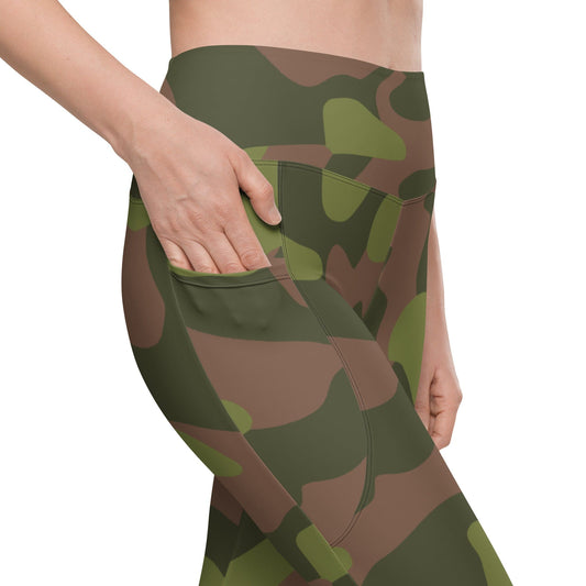 Finnish M91 CAMO Leggings with pockets - Womens With Pockets