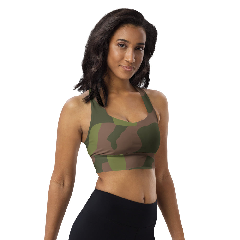 Finnish M91 CAMO Longline sports bra - Womens Sports Bra