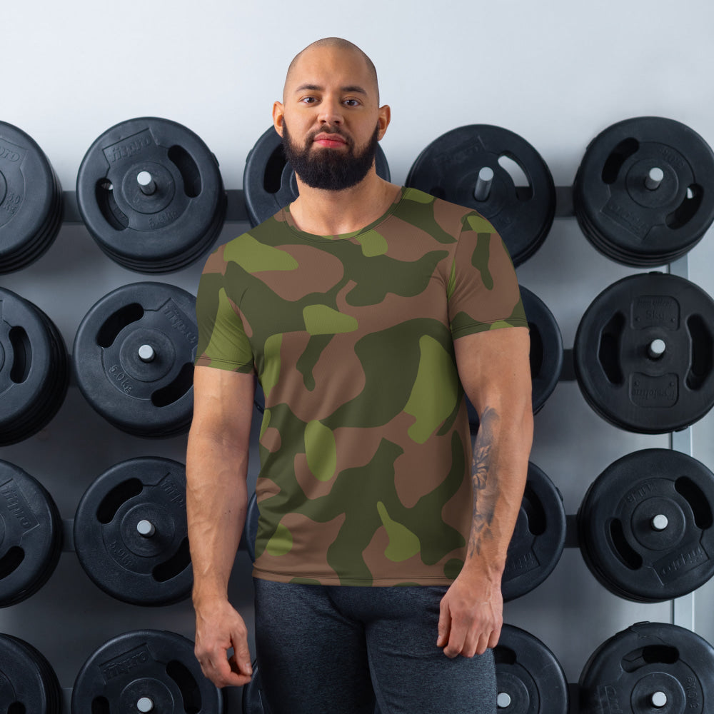 Finnish M91 CAMO Men’s Athletic T-shirt - XS - Mens T-Shirt