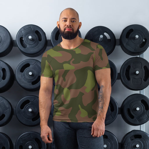 M91 Cucumber Relish CAMO Mens Athletic T-Shirt - XS - Shirt