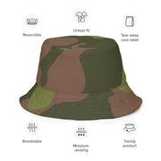 M91 Cucumber Relish CAMO Reversible Bucket Hat - Head