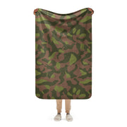 M91 Cucumber Relish CAMO Sherpa Blanket - 37″×57″