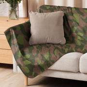 M91 Cucumber Relish CAMO Sherpa Blanket