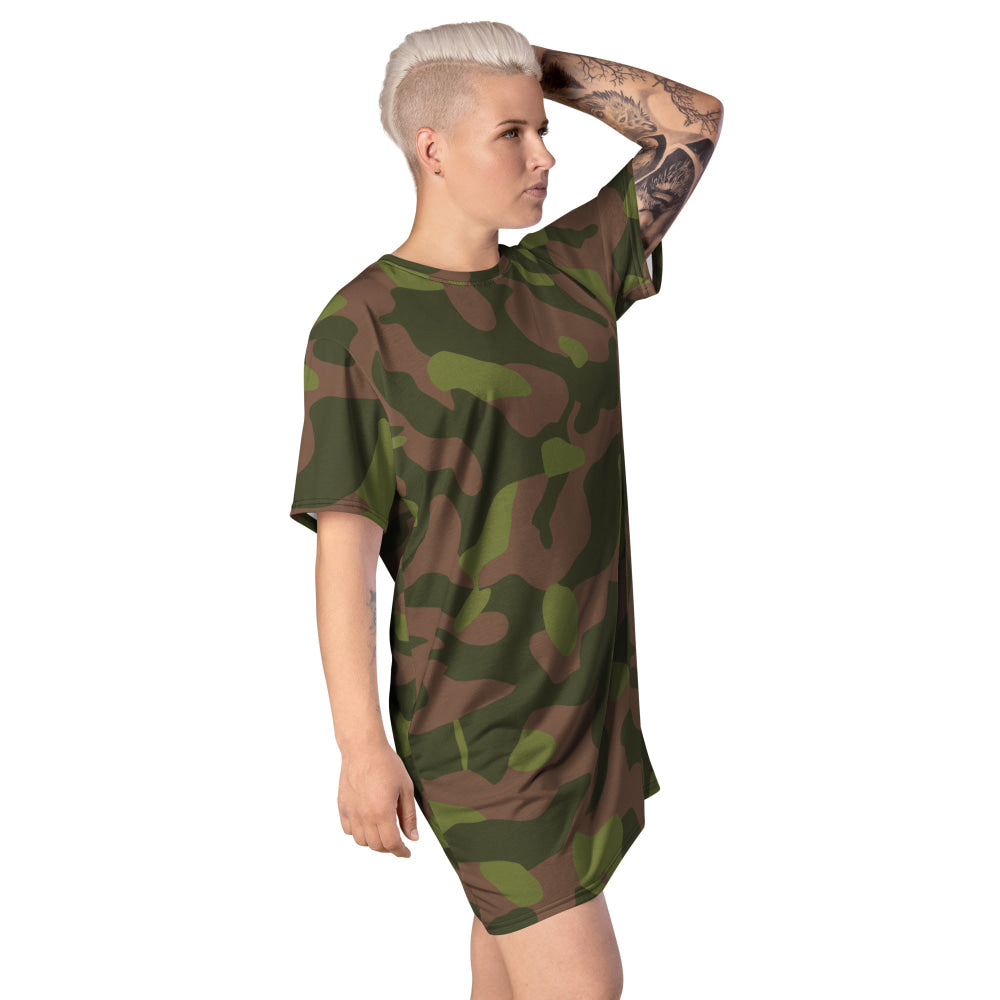 Finnish M91 CAMO T-shirt dress - Womens T-Shirt Dress