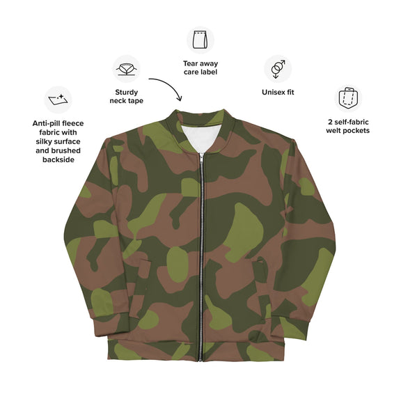 Finnish M91 CAMO Unisex Bomber Jacket - Jackets