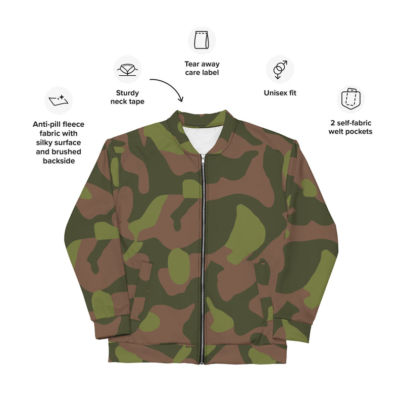 M91 Cucumber Relish CAMO Unisex Bomber Jacket
