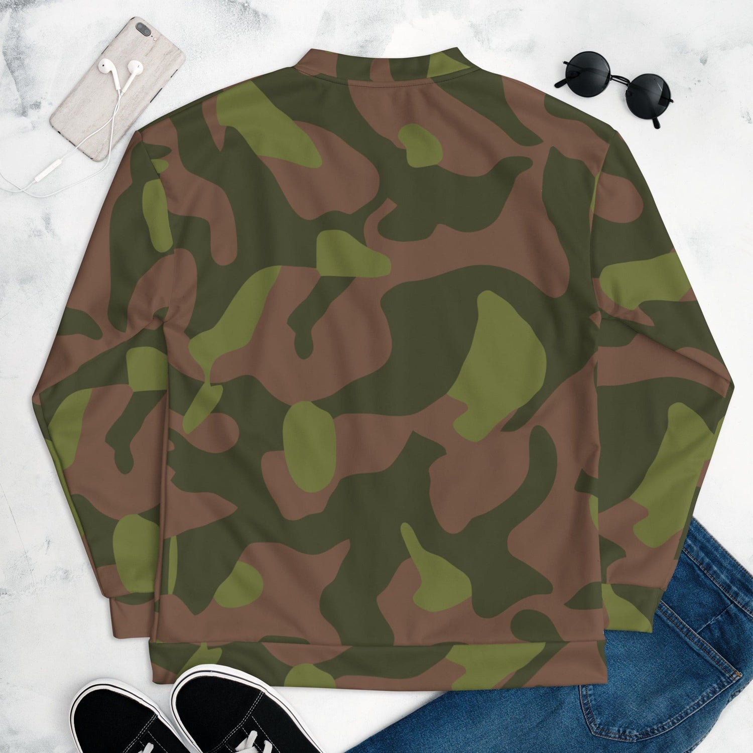 Finnish M91 CAMO Unisex Bomber Jacket - Jackets