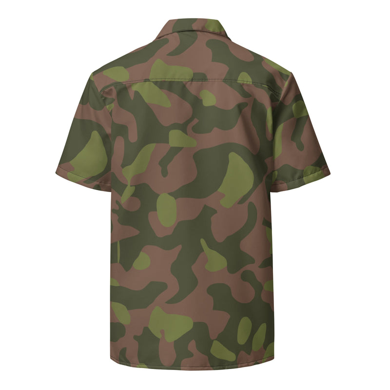 M91 Cucumber Relish CAMO Unisex Short-Sleeve Button Shirt - Button-Up