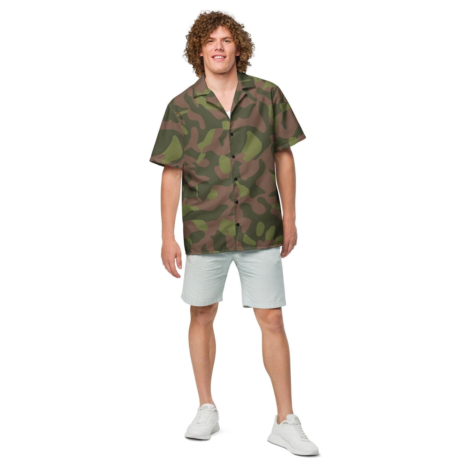 Finnish M91 CAMO Unisex button shirt - Button Shirts