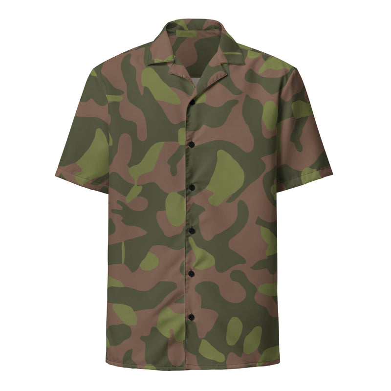 M91 Cucumber Relish CAMO Unisex Short-Sleeve Button Shirt - Button-Up