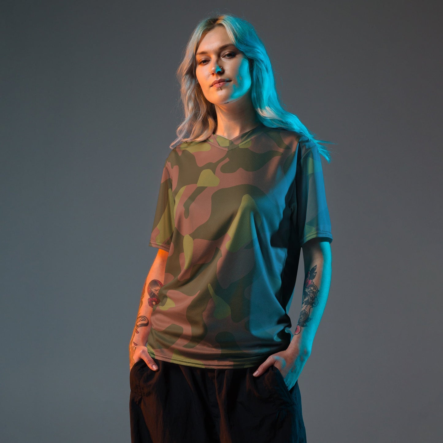 Finnish M91 CAMO unisex sports jersey - Sports Jerseys