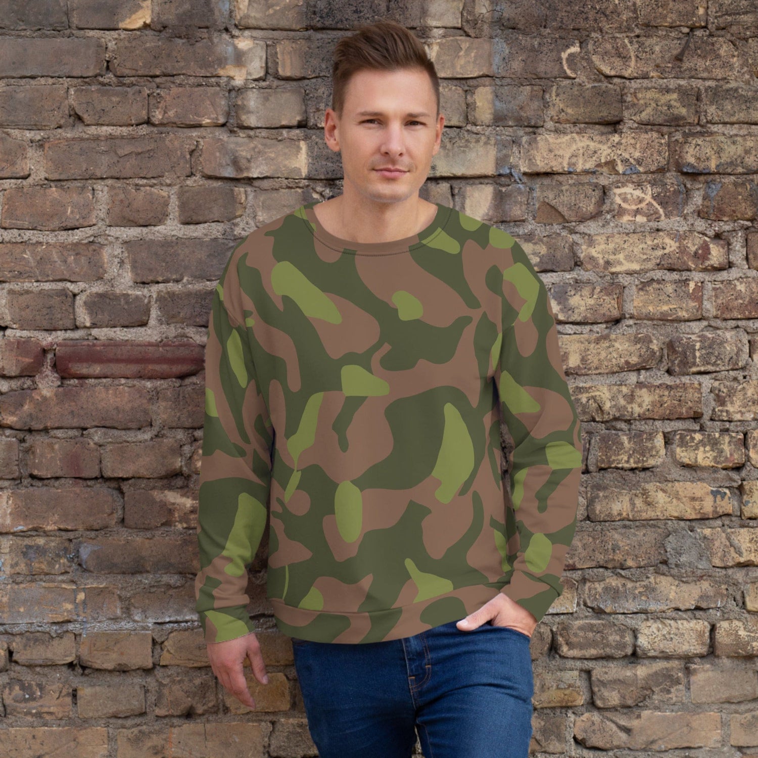 Finnish M91 CAMO Unisex Sweatshirt - XS - Sweatshirts