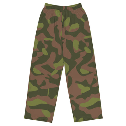 Finnish M91 CAMO unisex wide-leg pants - 2XS - Unisex Wide-Leg Pants