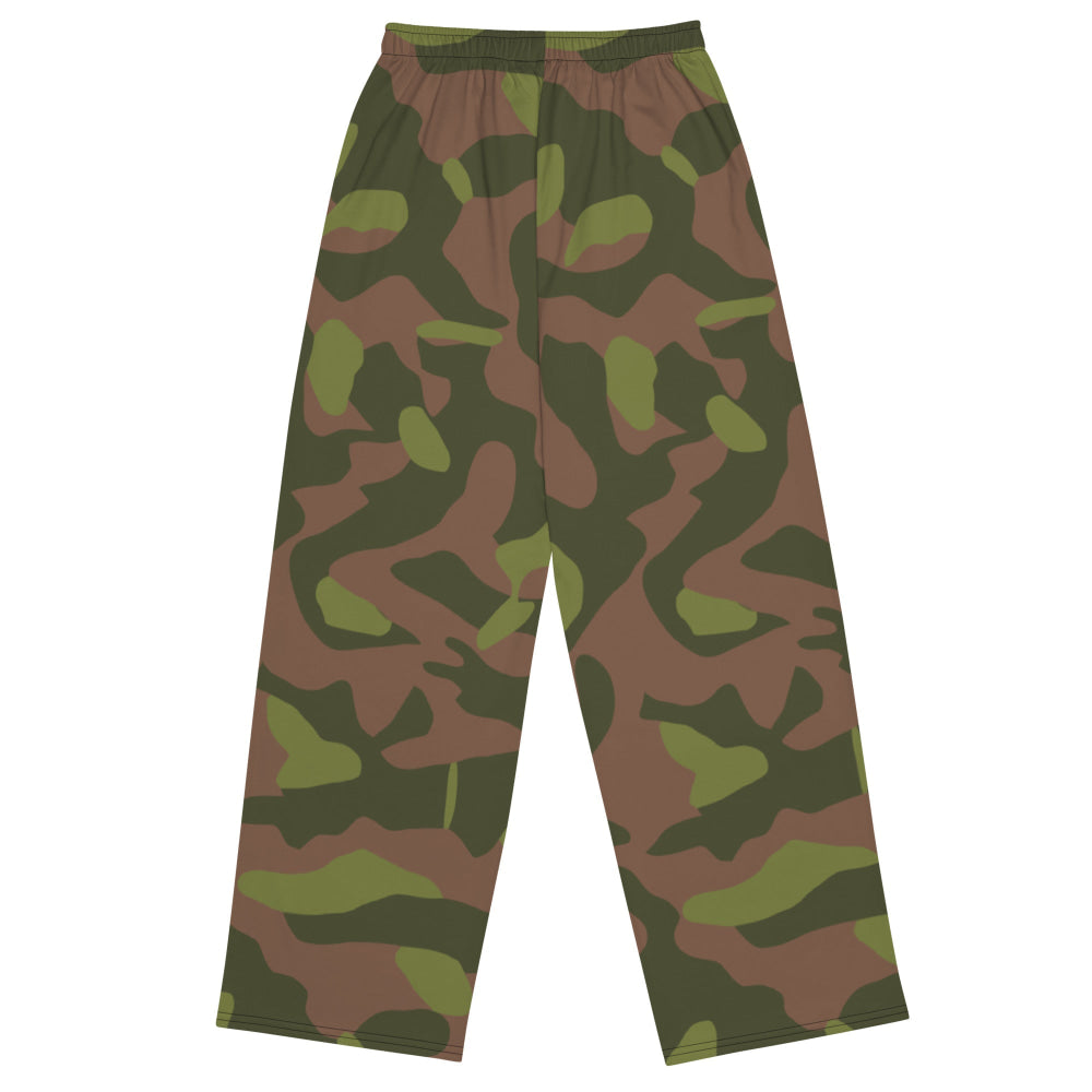 Finnish M91 CAMO unisex wide-leg pants - Unisex Wide-Leg Pants