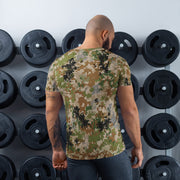 Flecktarn Multitarn Heritage CAMO Mens Athletic T-Shirt - Shirt