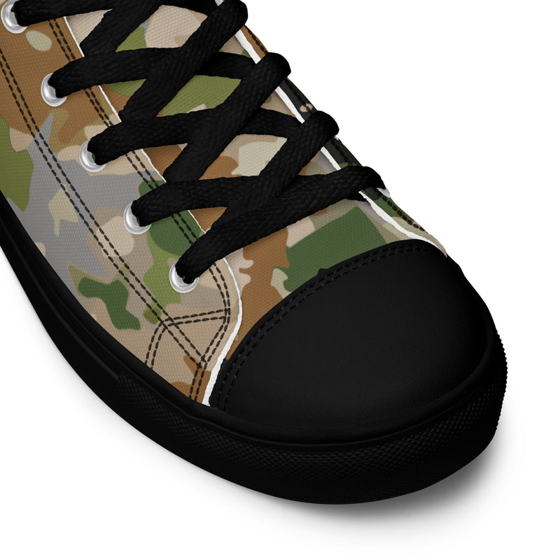 Flecktarn Multitarn Heritage CAMO Mens High-Top Canvas Shoes