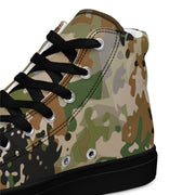 Flecktarn Multitarn Heritage CAMO Mens High-Top Canvas Shoes
