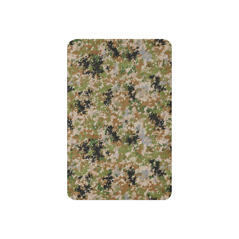 Flecktarn Multitarn Heritage CAMO Sherpa Blanket