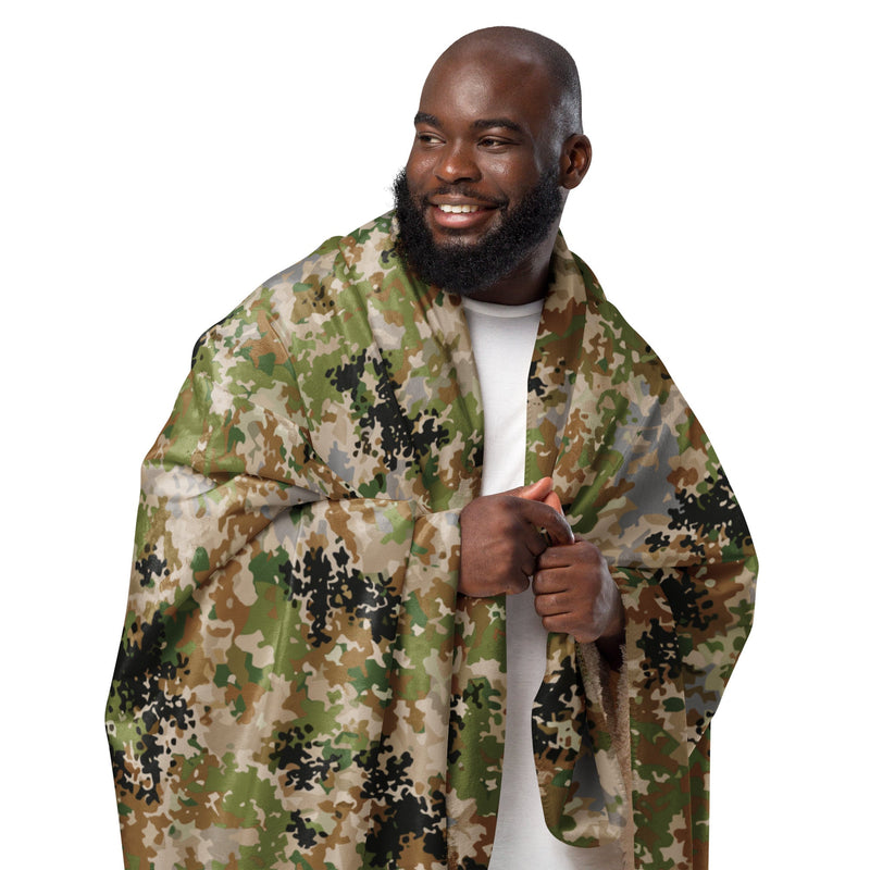 Flecktarn Multitarn Heritage CAMO Sherpa Blanket