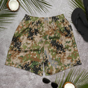 Flecktarn Multitarn Heritage CAMO Unisex Athletic Long Shorts