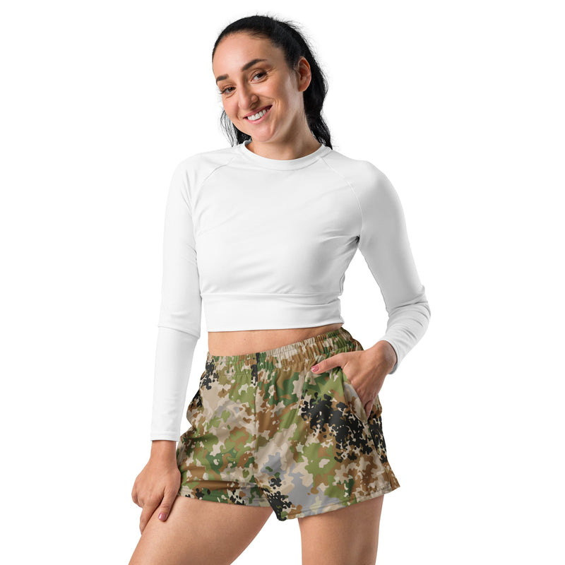Flecktarn Multitarn Heritage CAMO Unisex Athletic Shorts