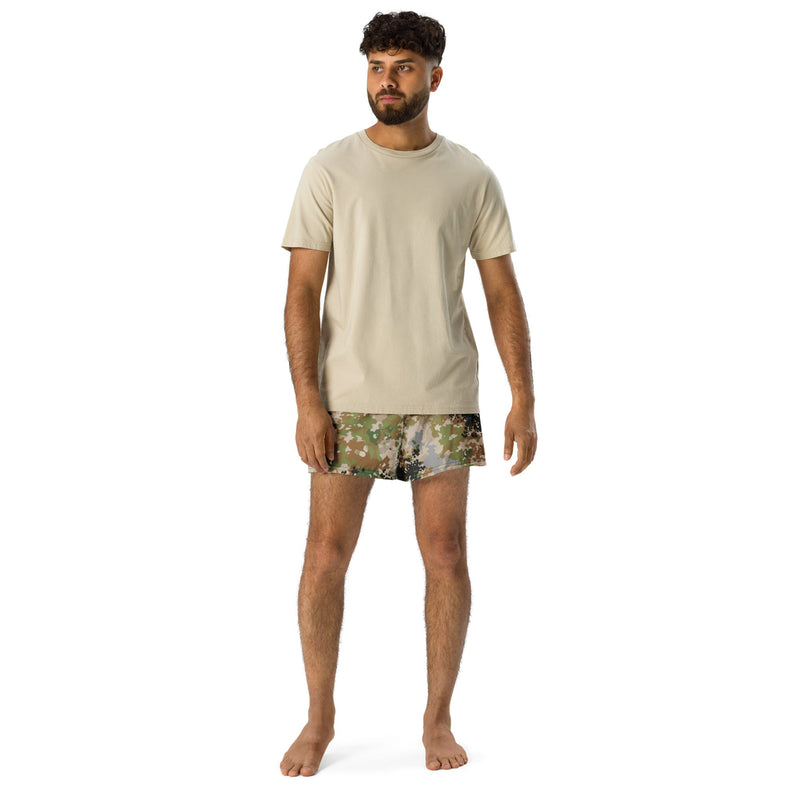 Flecktarn Multitarn Heritage CAMO Unisex Athletic Shorts