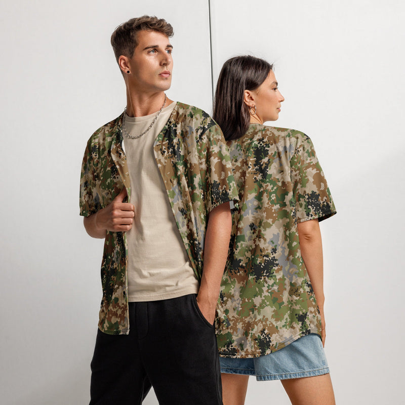 Flecktarn Multitarn Heritage CAMO Unisex Baseball Jersey - 2XS