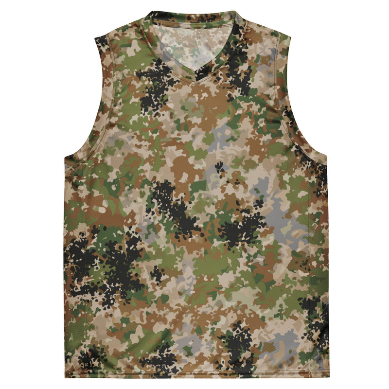 Flecktarn Multitarn Heritage CAMO Unisex Basketball Jersey