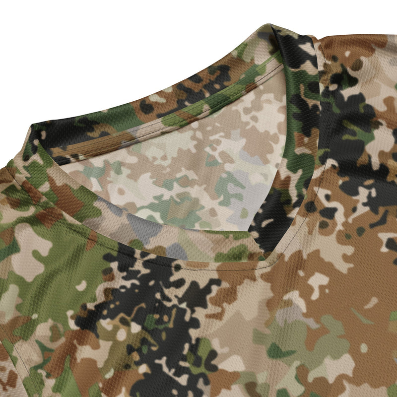 Flecktarn Multitarn Heritage CAMO Unisex Basketball Jersey