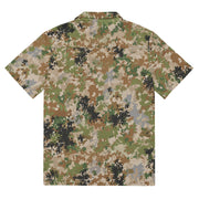 Flecktarn Multitarn Heritage CAMO Unisex Short-Sleeve Button Shirt - Button-Up