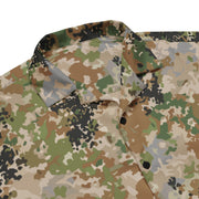Flecktarn Multitarn Heritage CAMO Unisex Short-Sleeve Button Shirt - Button-Up