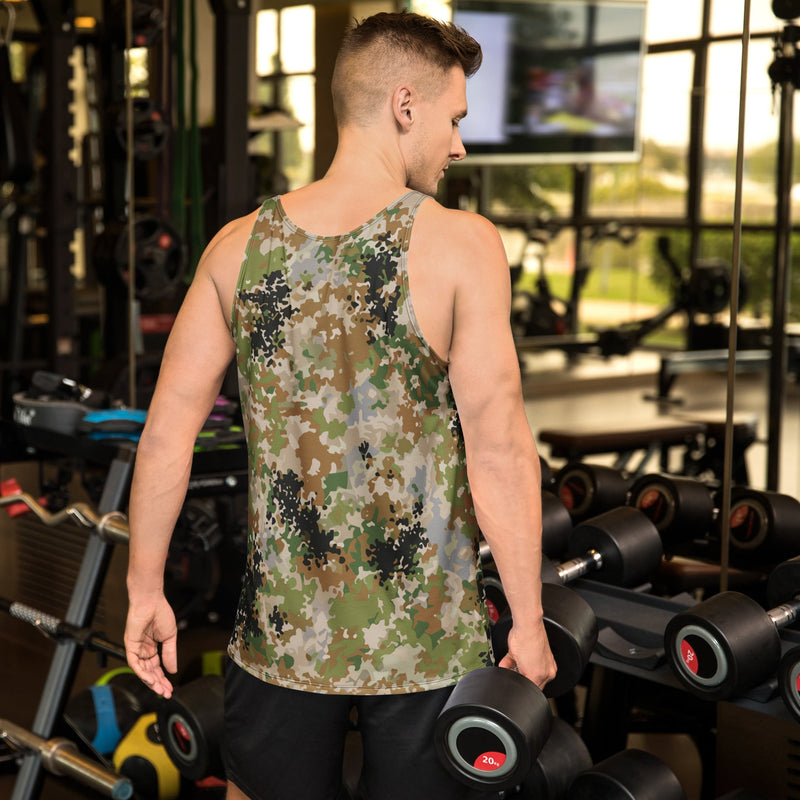 Flecktarn Multitarn Heritage CAMO Unisex Tank Top - Shirt