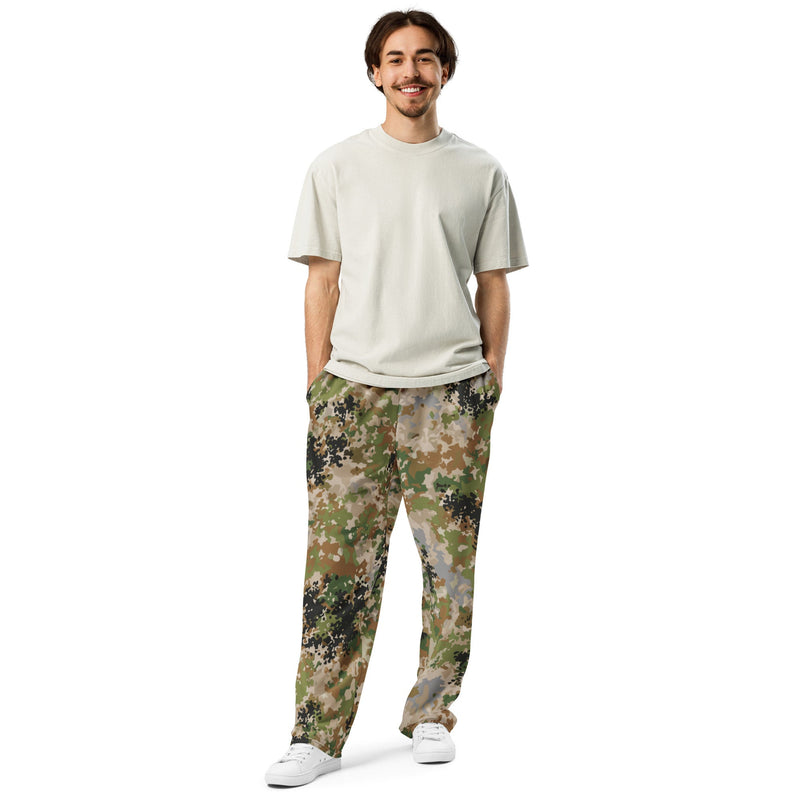 Flecktarn Multitarn Heritage CAMO Unisex Wide-Leg Joggers