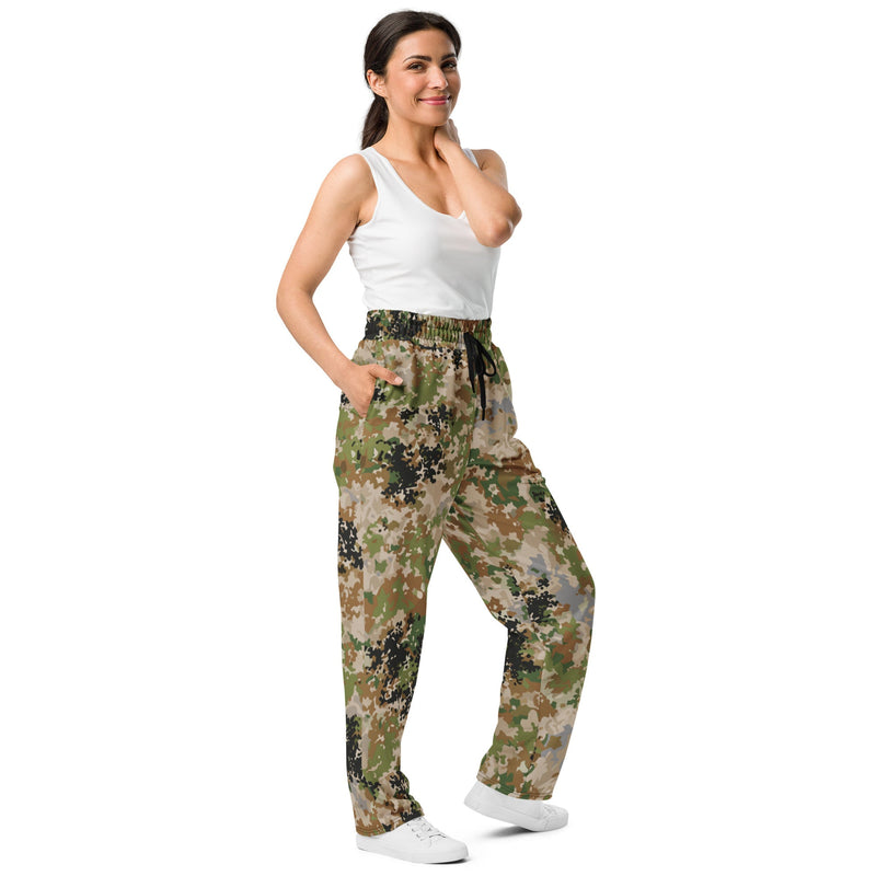 Flecktarn Multitarn Heritage CAMO Unisex Wide-Leg Joggers