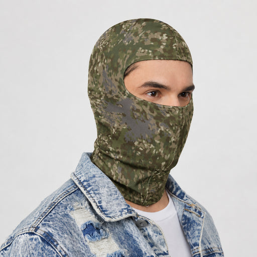 Flecktarn Multitarn Shadow CAMO Balaclava Face Mask - M / White
