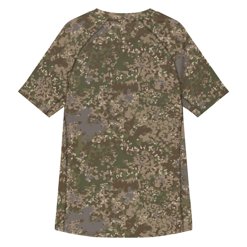 Flecktarn Multitarn Shadow CAMO Mens Short-Sleeve Rash Guard - SS