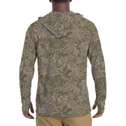 Flecktarn Multitarn Shadow CAMO Mens Sunscreen Sports Hoodie With Thumb Holes